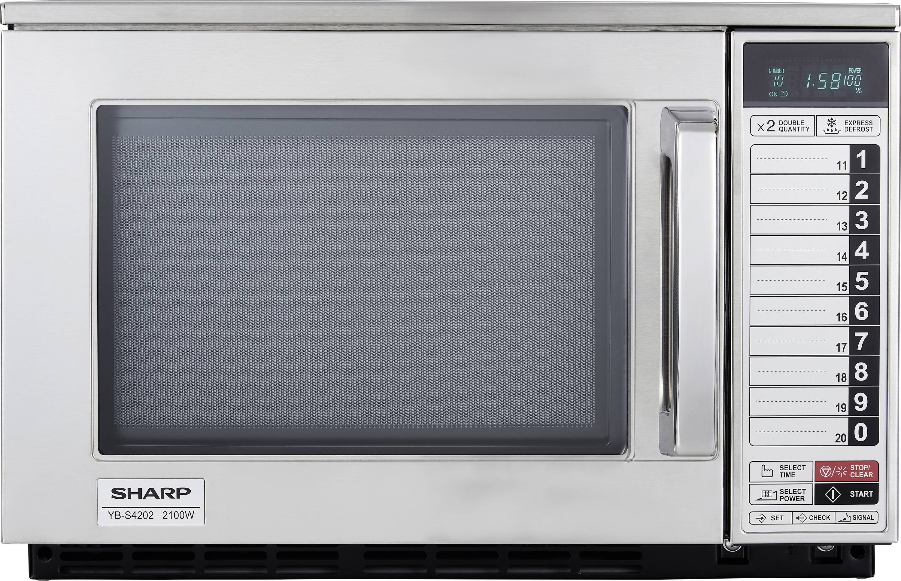 Sharp YB-S4202AE Microwave Stainless steel 2100 W