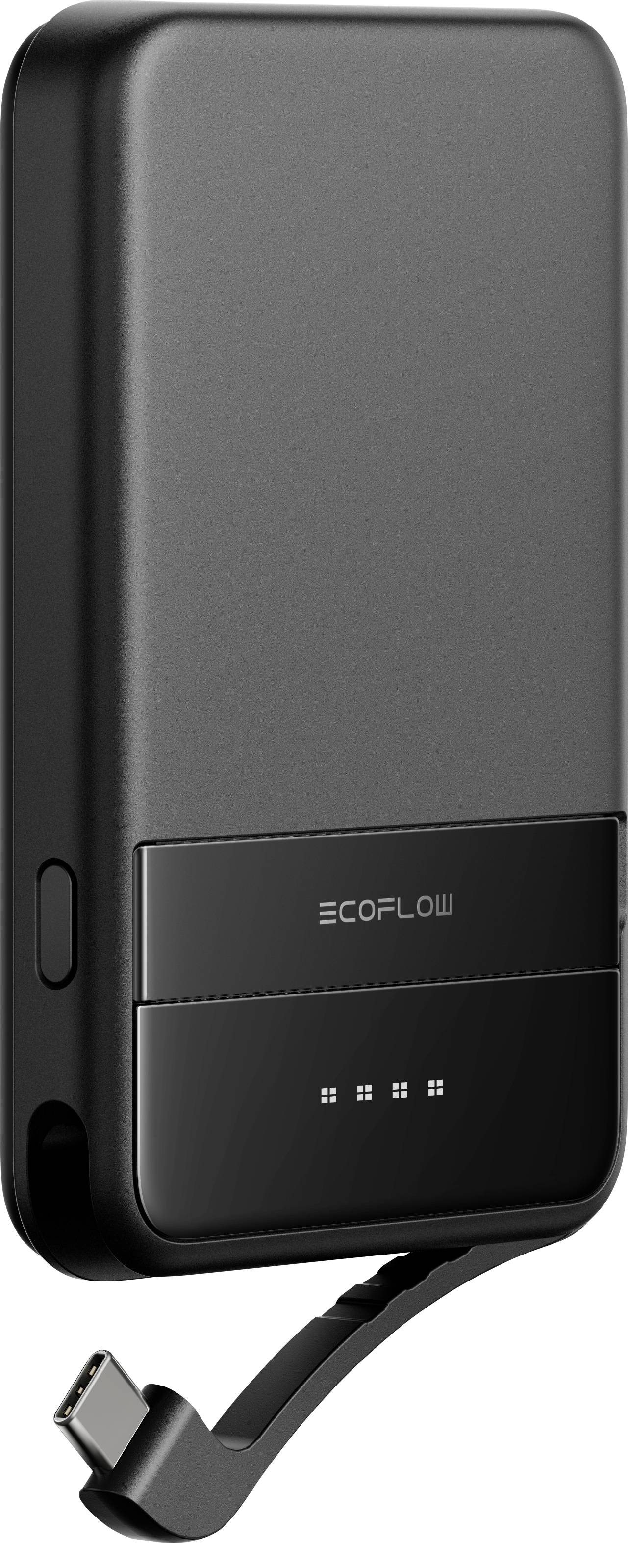 ECOFLOW Rapid 5000 Power bank 5000 mAh Magsafe, Qi Wireless Charging Li-ion USB C®, Wireless charging Black