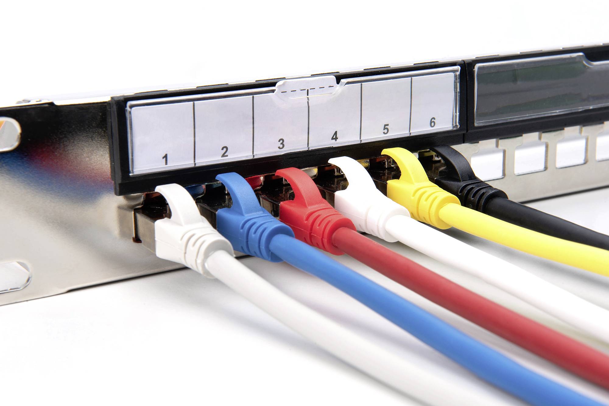 Digitus DN-91411-G 24 ports Patch panel 483 mm (19") 1 U Steel, Galvanized, Black, Black (RAL 9005), Metal Unequipped-8