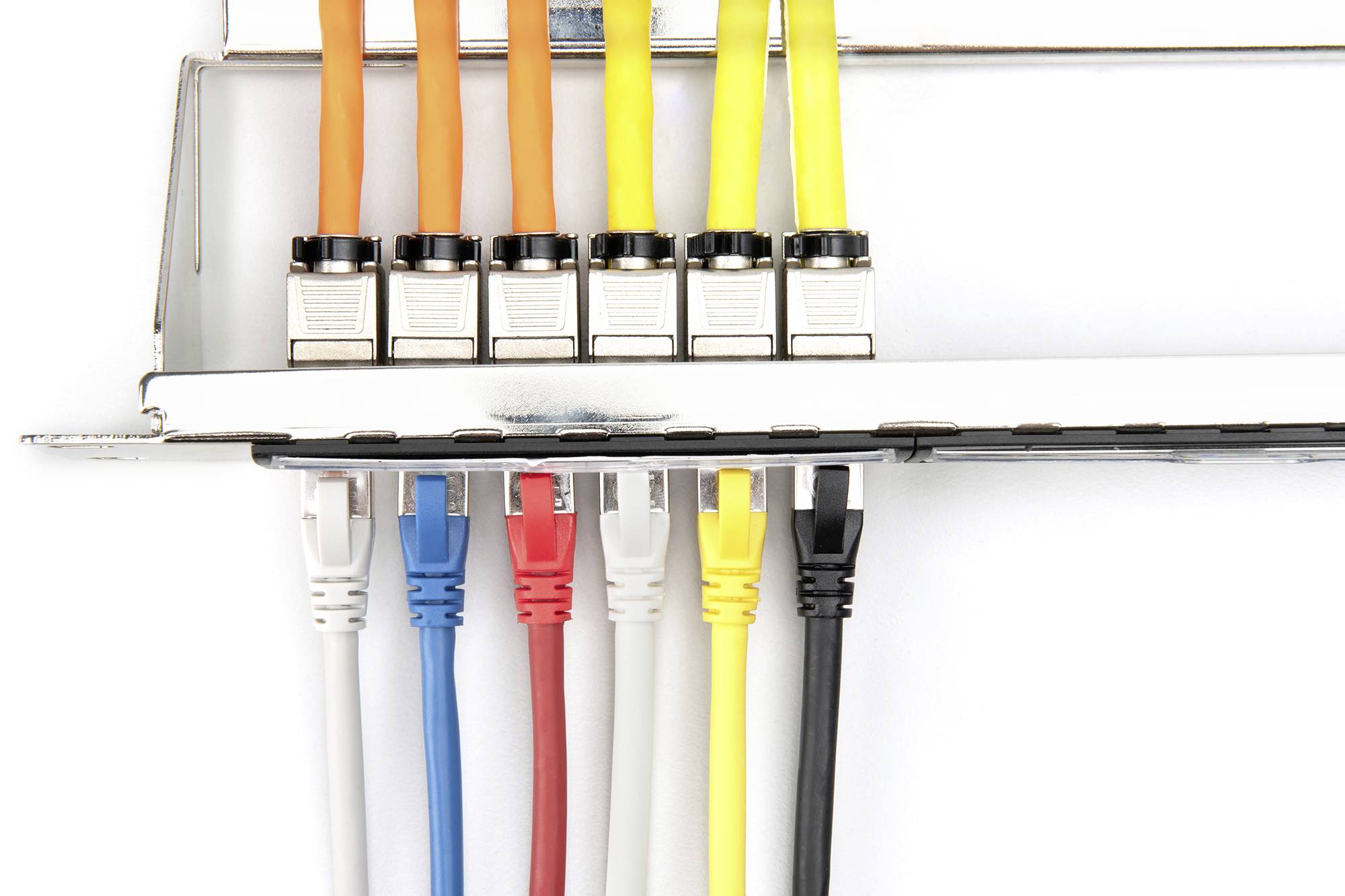 Digitus DN-91411-G 24 ports Patch panel 483 mm (19") 1 U Steel, Galvanized, Black, Black (RAL 9005), Metal Unequipped-10