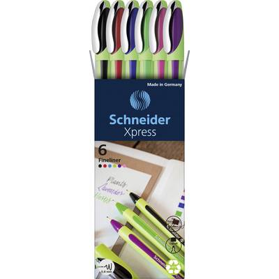 Schneider Schreibgeräte Roller ball pen Fineliner Xpress 08 Karton-Etui 6 Stück 190086 1 pc(s)