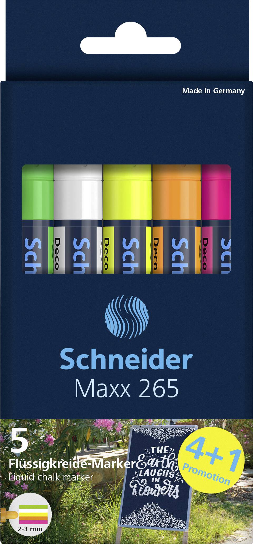 Schneider Schreibgeraete Colour pen Decomarker Maxx 265 Karton Box sortiert, 5 Stueck 126595 1 pc(s)