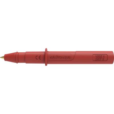 A red test probe accessory with the marking '1000 V CAT II', suitable for electrical voltage measurements up to 1000 volts.
