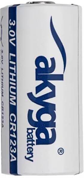 Akyga Button cell CR123A 3 V 1 pc(s) 1500 mAh Li-MnO2 CR123HT