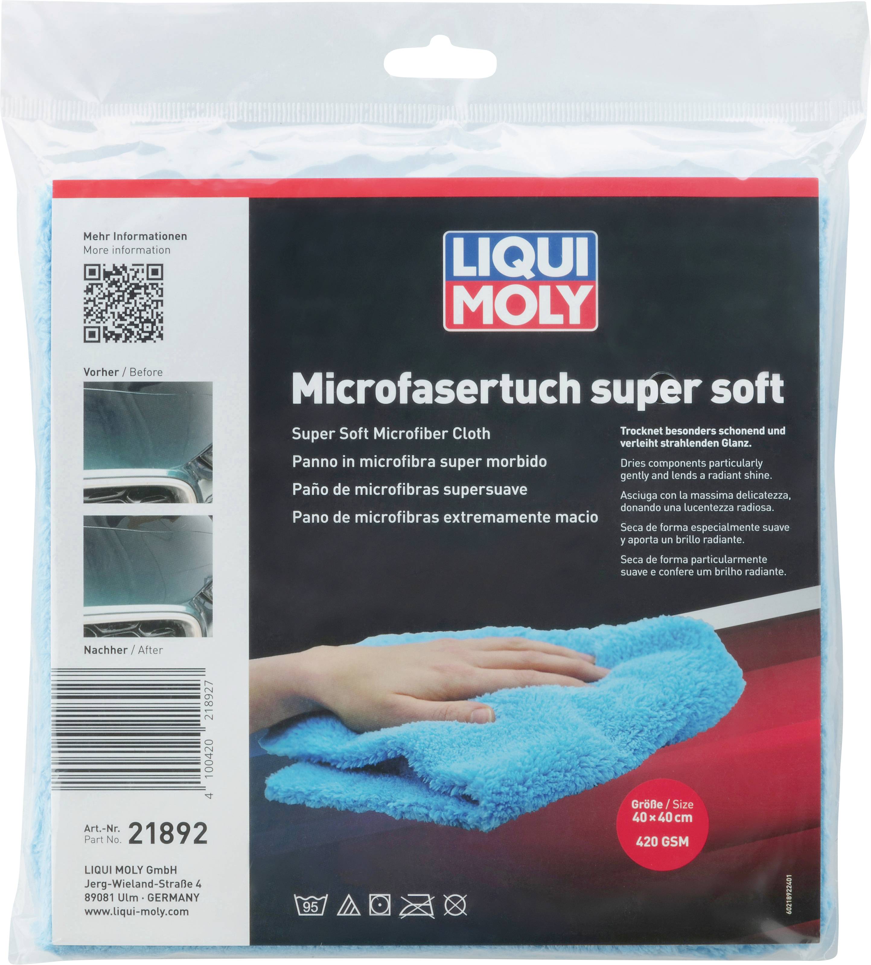 Liqui Moly 21892 Microfibre cloth 1 pc(s) (L x W) 40 cm x 40 cm