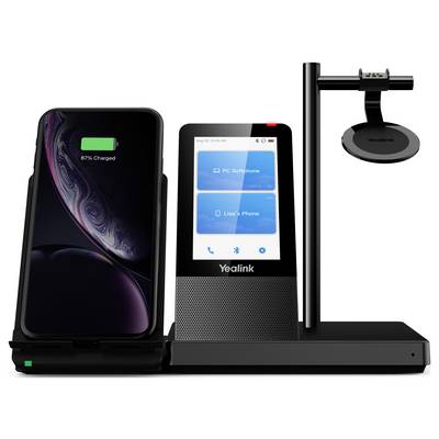 Yealink Yealink DECT Headset WH66 Mono UC On-ear headset DECT Mono Black Phone-1