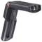 A barcode scanner with ergonomic grip, suitable for use in retail or logistics for rapid data capture.
