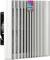 Cooling unit with fan and vertical ventilation slots, brand Rittal.