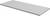 Grey, rectangular plate in a 3D representation, hovering slightly above the ground, showing a smooth surface without visible details.