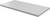 A rectangular, flat, grey shelf board without visible brackets or decorations.