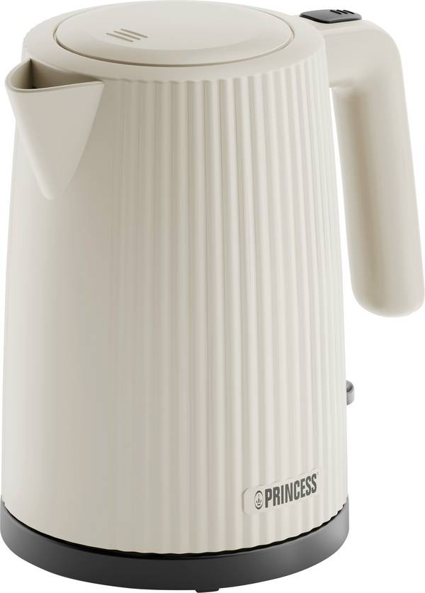 Princess Wave Kettle Overheat protection, Automatic start/stop Creamy white Capacity: 1.7 l