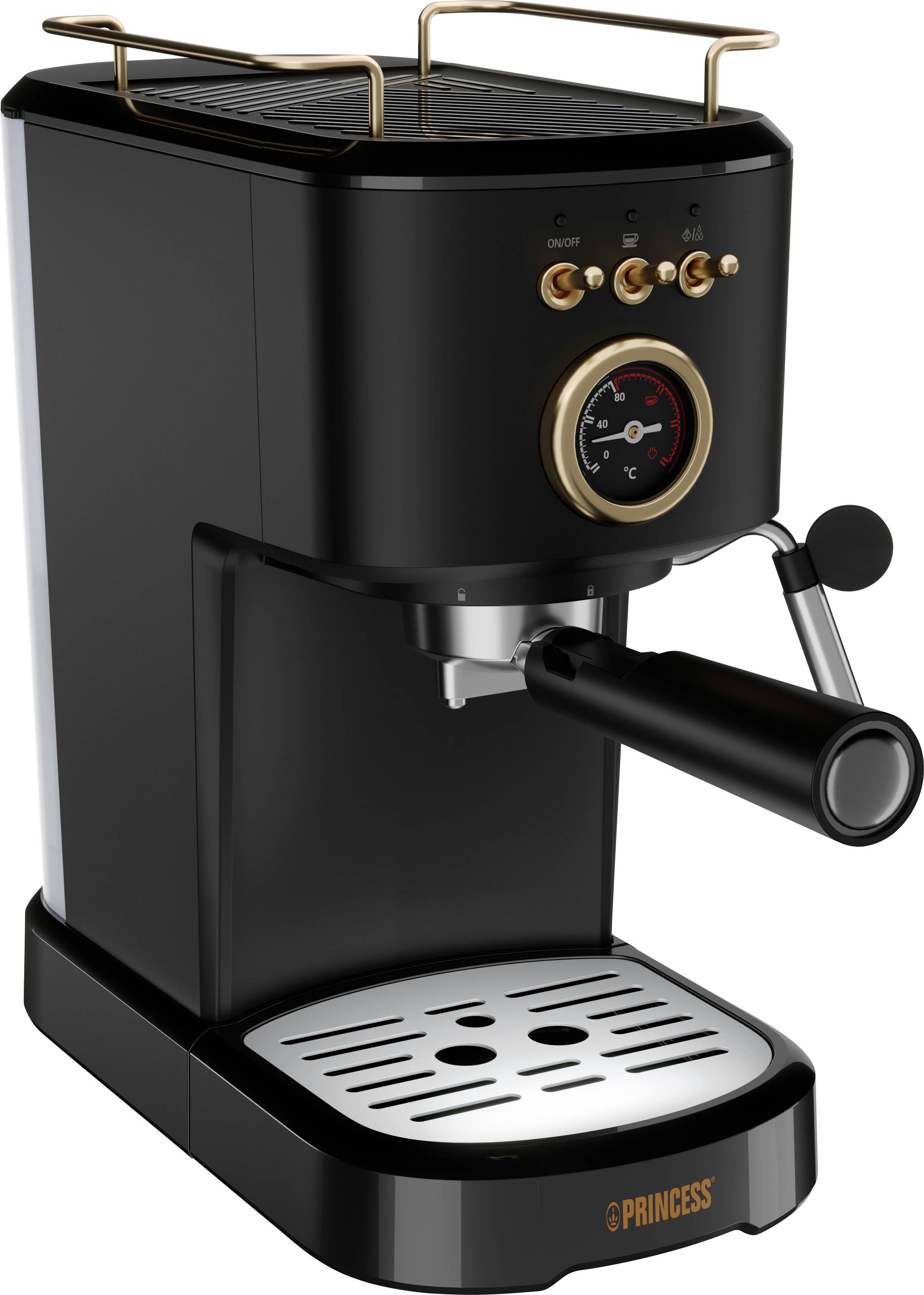 Princess Espresso machine Black 1100 W