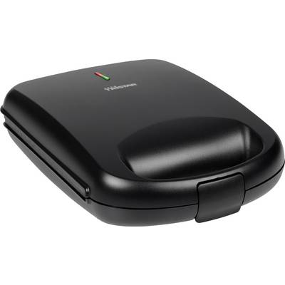 Tristar Sandwich maker Non-stick coating, Overheat protection Black