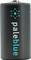 A cylindrical, dark grey battery with 'paleblue' printed in white and blue lettering. At the top, there is a symbol indicating charging status.