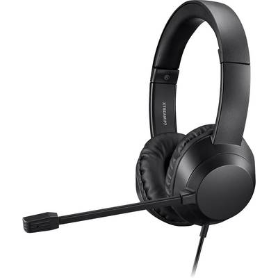 Adesso Xtream P7 AI Copilot Headset On-ear headset Corded (1075100) Stereo Black (mottled) Headset PC-0