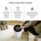 'Easy-to-use air purifier' with an intuitive display, controllable via the Bosch HomeCom Easy App or Matter-compatible smart home system.