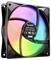 'Be quiet!' RGB Fan with Illuminated Blades in Rainbow Colours, 'Light Wings LX' Model for PC Cooling, 120mm Size.