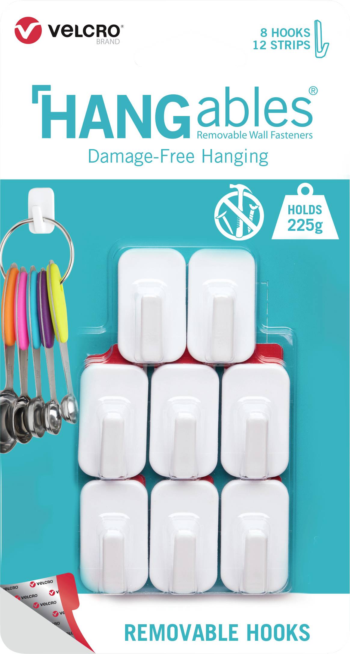 VELCRO® White Content: 8 pc(s)