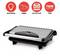 Electric grill with non-stick plate, indicator lights, clamps. Power: 700W, 220-240V, 50/60Hz.