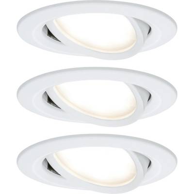 Paulmann 41306 Nova Flush mount light 3-piece set LED (monochrome) LED 18 W White-0