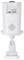 A white security camera with lens cover, speaker grille, USB-C port and two USB ports on the rear.