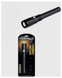 Maximus Maximus M-FL-006B-BL-H LED (monochrome) Torch Belt clip, USB interface rechargeable 1200 lm