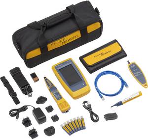 <br>  Fluke Networks<br>  LIQ-DUO-VFL-LFD-H6EU<br>  Network tester<br>  Compatible with: CAT 4, CAT 5, CAT 5e, CAT 6, CAT 6A, Wi-Fi 6E, Cable, 10 Gbps<br>