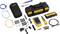 Network test kit with cables, tester, carry case and accessories for network diagnostics and maintenance.