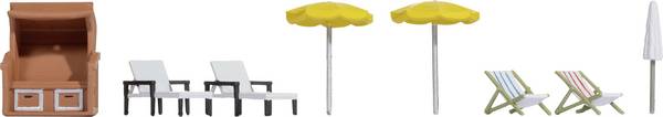 NOCH 14844 H0 beach-accessories Assembled