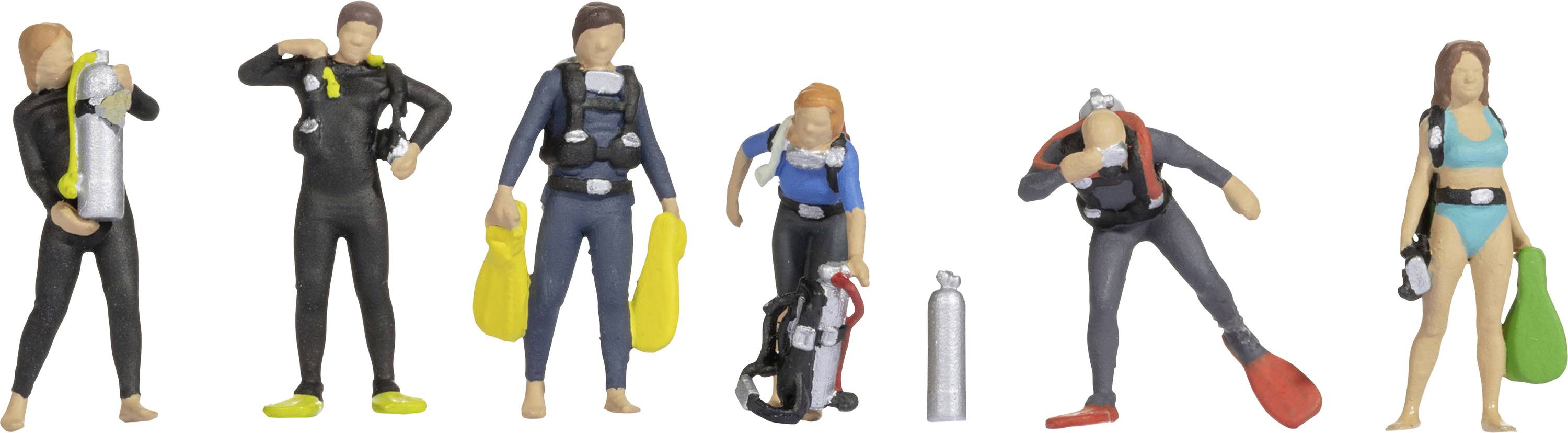 NOCH H0 Diver 15848 Painted, Standing