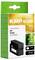 Packaging for KMP Gold remanufactured HP 963XL black ink cartridge. Highlights OEM quality and environmental benefits of saving 181g CO2.