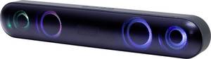 Gembird SPKBT-BAR400L Soundbar Black Bluetooth, Backlit speakers
