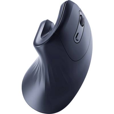 Gembird MUSW-ERGO-03 Ergonomic mouse Bluetooth® Optical Black 6 Buttons 800 dpi, 1200 dpi, 1600 dpi