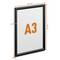 Black frame with dimensions 327 mm x 451 mm for A3 paper size.