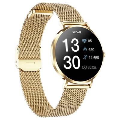 Buy XCOAST SIONA Smartwatch Gold Conrad Electronic