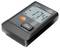 A digital temperature data logger with display, showing '-17.4 °C' and a battery symbol. A 'Go' button is visible.<br><br>Note: I used a period (.) instead of a comma (,) for the decimal point, which is standard in British English for temperature readings.
