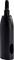 Black electric nose hair trimmer with a round, slender design and power switch on top.