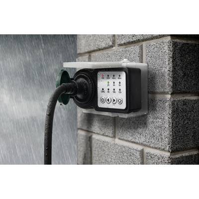 Sygonix SY-6786456 Count-down timer analogue 24h mode 3680 W IP44 24/7 operation, Count-down mode, ON/OFF function-5