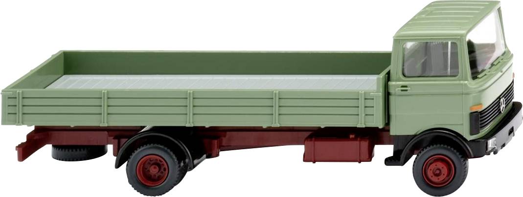 Wiking 043120 H0 HGV Mercedes Benz LP 809 platform truck, light green
