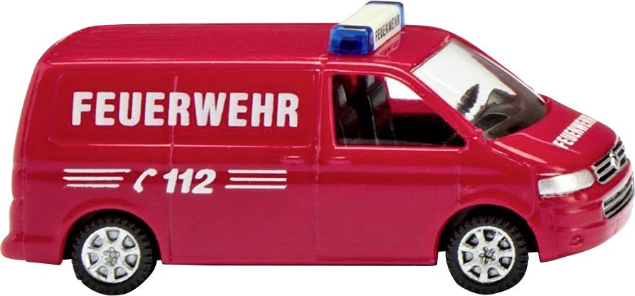Wiking 093406 N Police & Emergency Service vehicle Volkswagen T5 GP box wagon fire-brigade