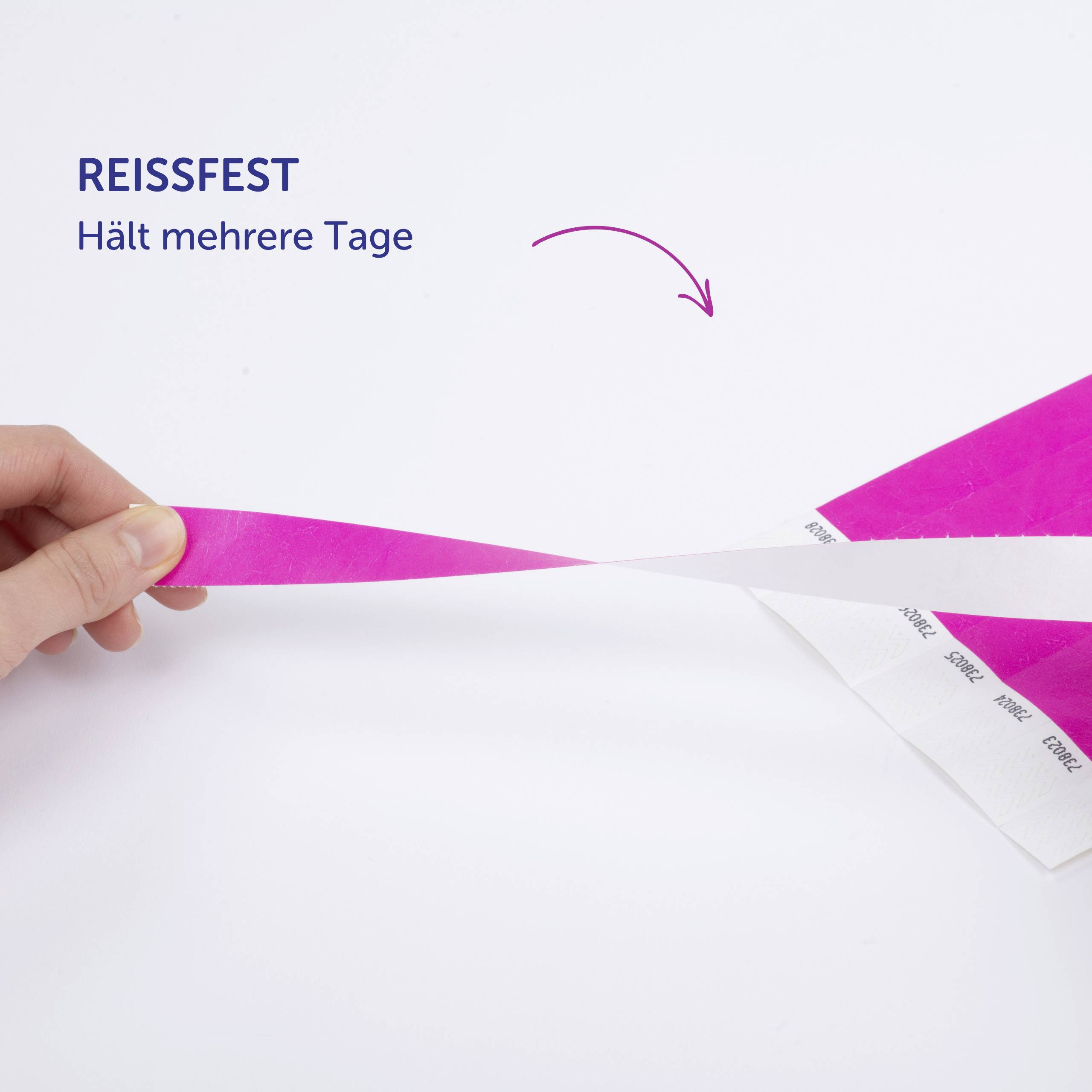 Avery-Zweckform TYVPK-50 Wristband (L x W) 256 mm x 19 mm Tape 500 pc(s)-11