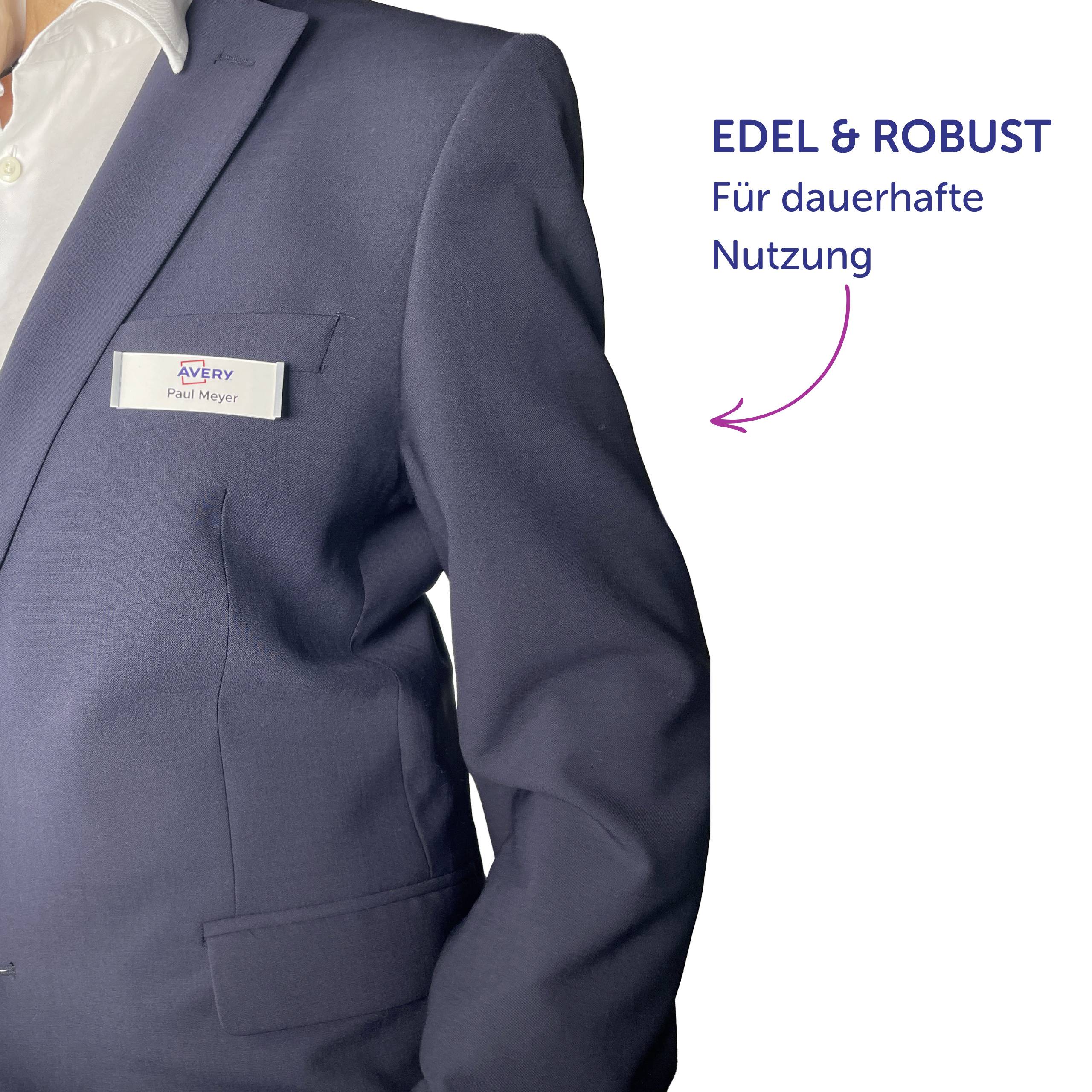 Avery-Zweckform POL20MA66-10DR Name badge (W x H) 68 mm x 22 mm 10 pc(s)-7