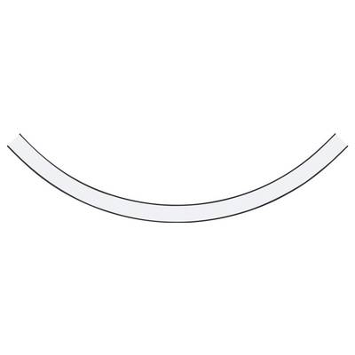 A curved arrow pointing downwards symbolises a downward-flowing river or movement.