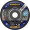 'RHODIUS XT20 cutting disc for steel, diameter 125 mm, thickness 1.0 mm, maximum rotational speed 12,250 rpm.'