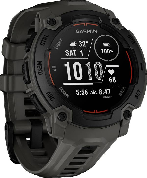 Garmin Instinct® E - 45 mm Kohle/Schwarz Smartwatch   Black, Charcoal