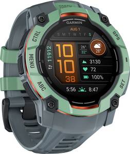 Garmin INSTINCT® 3 AMOLED Smartwatch   50 mm  Tropical green