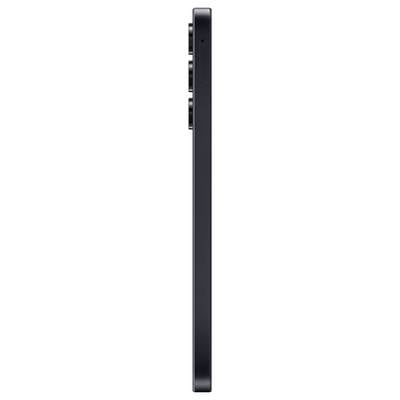 A black, vertically positioned electronic device with three buttons on its left side.