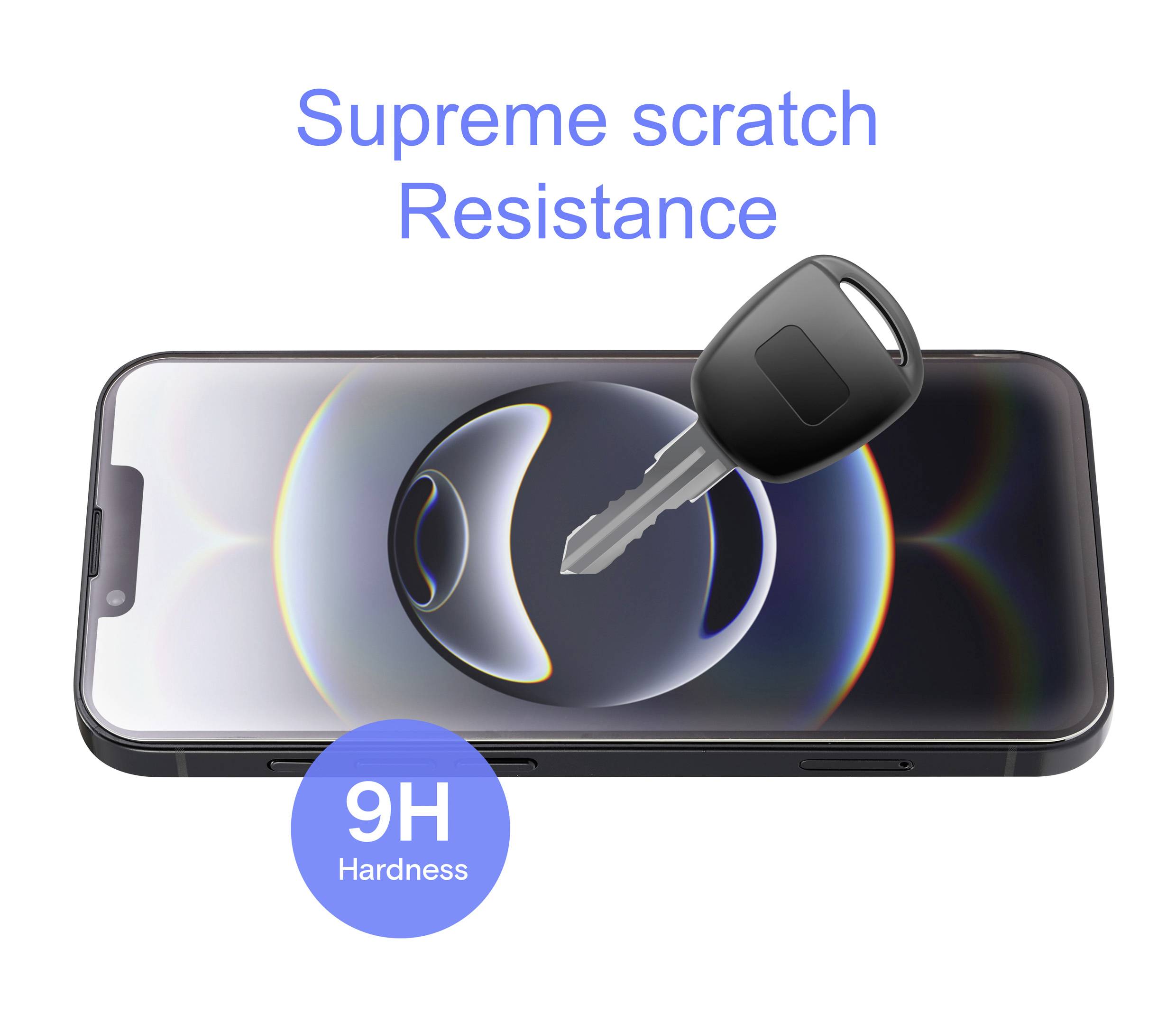 Renkforce Glass screen protector Apple iPhone 16e 1 pc(s) Anti-fingerprint RF-6788306-5