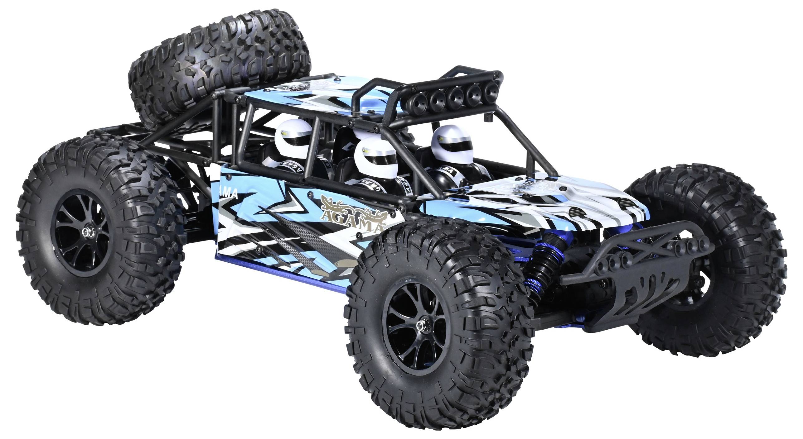 VRX AGAMA Blue-black Brushless 1:10 RC model car Electric Buggy 4WD RtR 2,4 GHz Incl. battery and charger-1