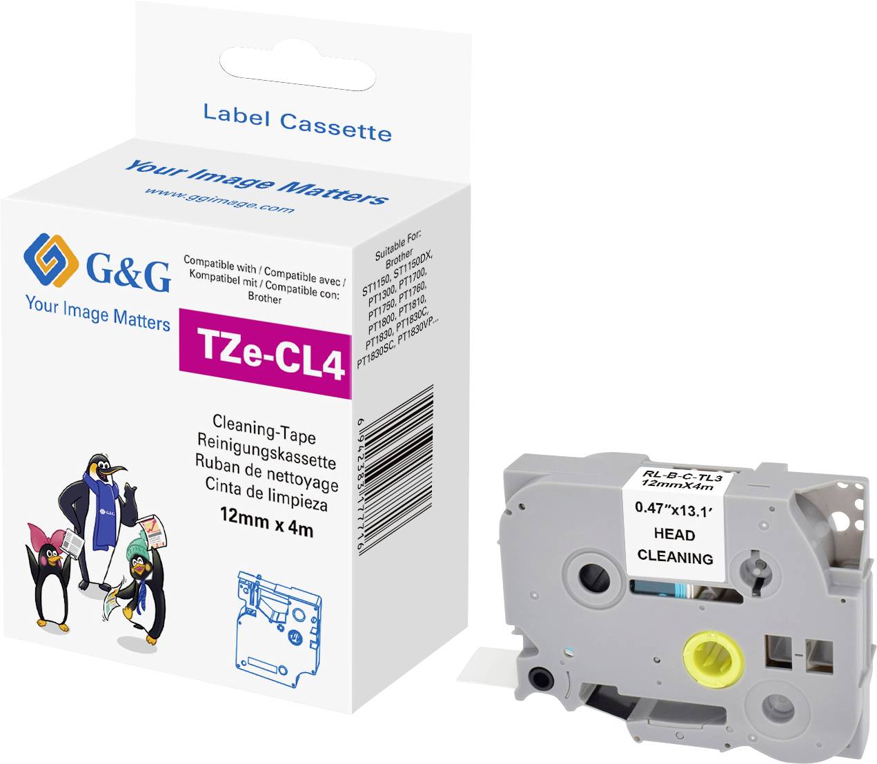 G&G Cleaning cartridge 18 mm 4 m